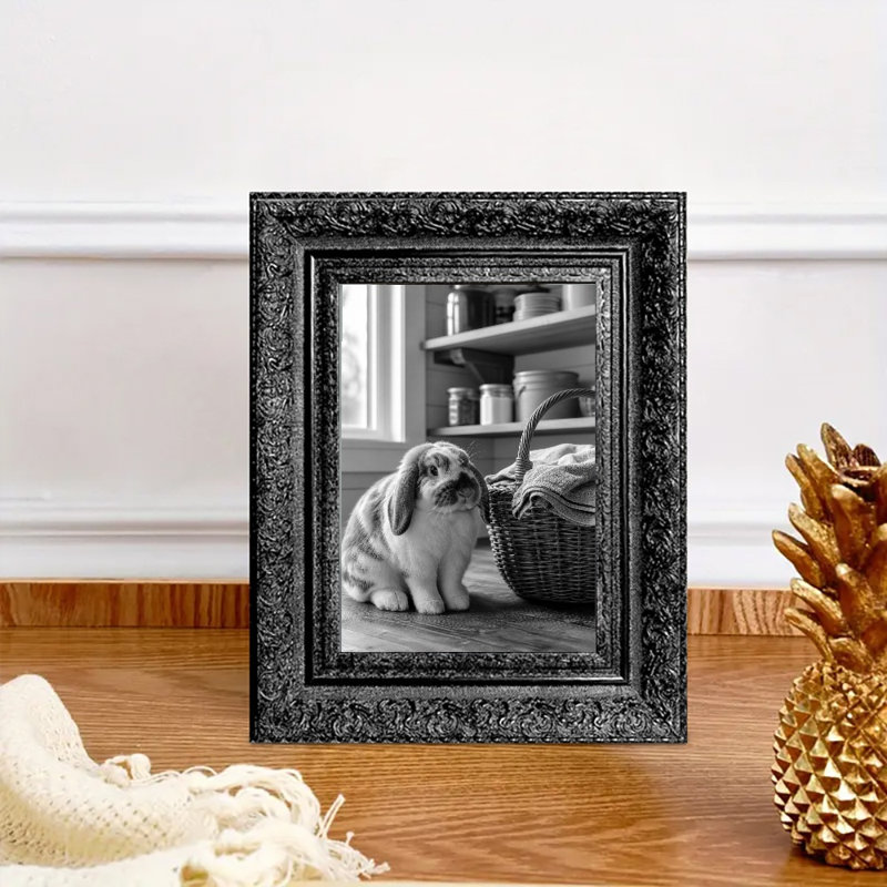 Cadre photo 5 "x 7" noir 1pc