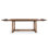 Lyra 80-110" Pine Wood Extendable Dining Table In Smoke Brown