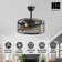 AuroraBreeze 20'' Ceiling Fan with Light Kit