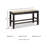 Krout Polyester Blend Upholstered Bench