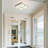 Crystal LED Flush Mount Lighting Hallway Light Fixtures Dimmable Bedroom Ceiling Lights