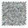 Mother of Pearl 1" x 1" Seashell Fish Scale Mosaic Sheet