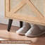 Armoire de rangement pour chaussures Chea avec tablettes réglables-509077219-520698180
