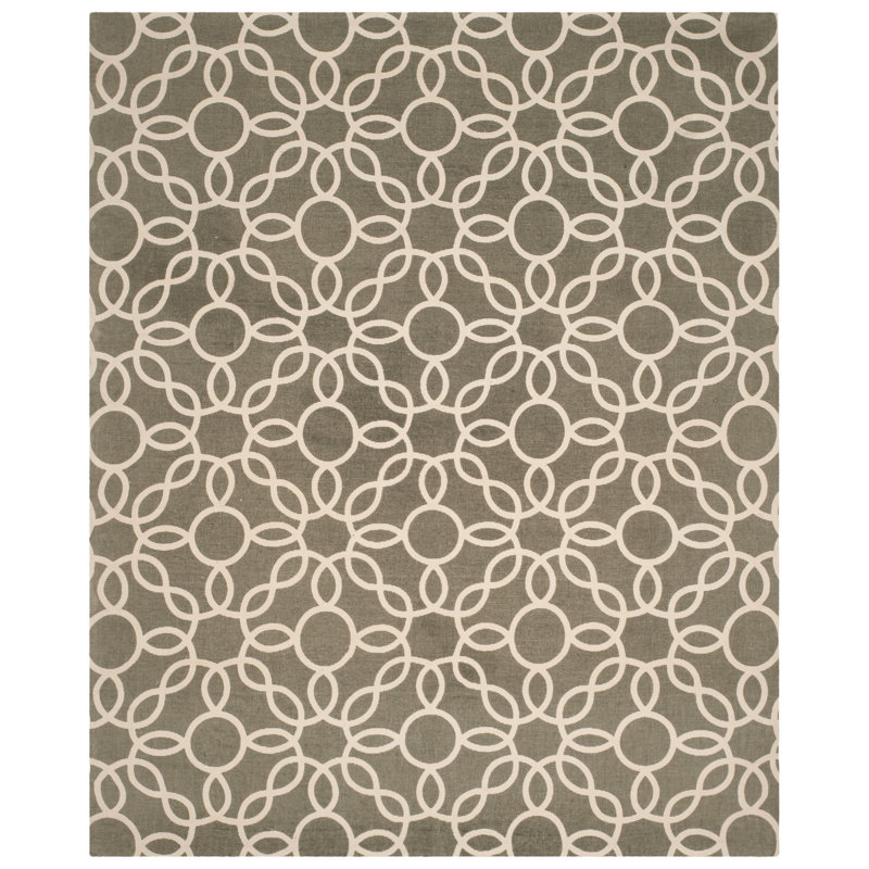 Cedar Brook Hand Loomed Jute Geometric Rug, Rectangle 8' x 10'