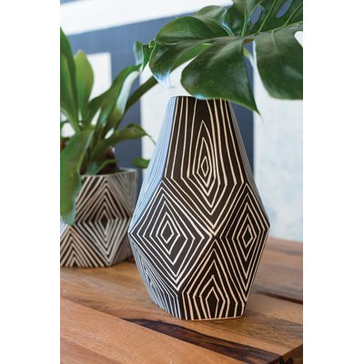 Alexzandrya Handmade Stoneware Table Vase