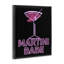 Cadre flottant noir Martini Babe, design par Sundance Group, LLC-601098101-601098098