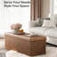 Banc de rangement avec repose-pieds 43 pouces-2131893836