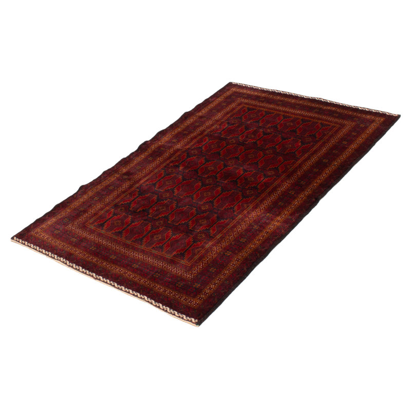 Teimani Red Rug 3'11" x 6'4"