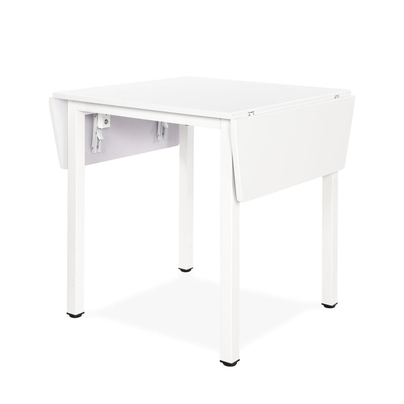 Canita 4 - Person Dining Set, White, White
