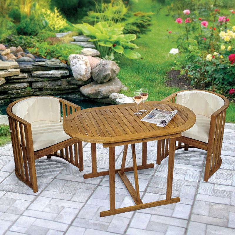 Chilterns Compact 2-person Patio Dining Set