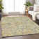 Premium Machine Washable Prisco Gold Rug
