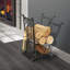 USA Handcrafted Lodge Log Rack with Tools