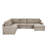 Ruriko Upholstered L-Shaped Sectional Reversible-566839062