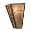 Rustic Lodge 1 - Light Flush Mounted Sconce