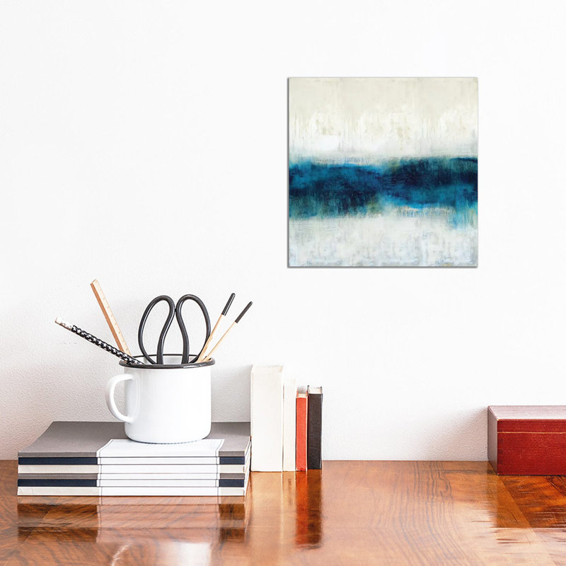 Emerge I by Jaden Blake - Wrapped Canvas Painting, 30.48 cm H x 30.48 cm W
