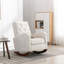 Chaise berçante à haut dossier avec siège rembourré et confortable-1724117096