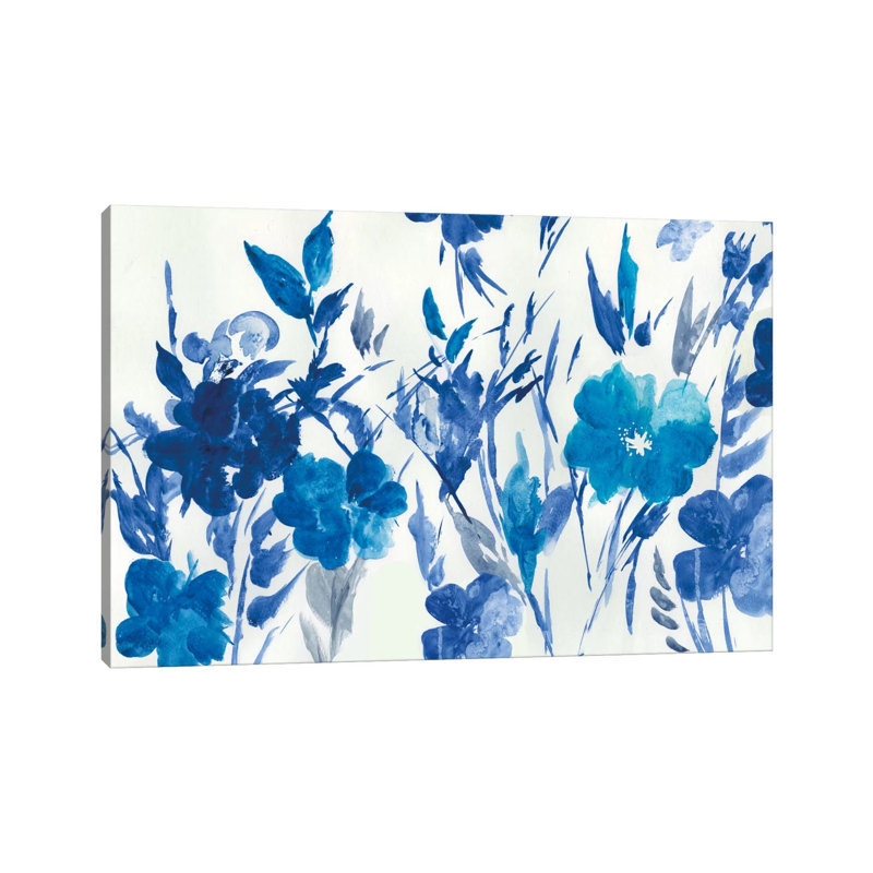 Blue Meadow 1 Piece Wrapped Canvas Painting, 101.6 cm H x 66.04 cm W x 1.91 cm D