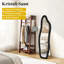 Aleaya Fabric Half-circle Mirror-447047862-447047849