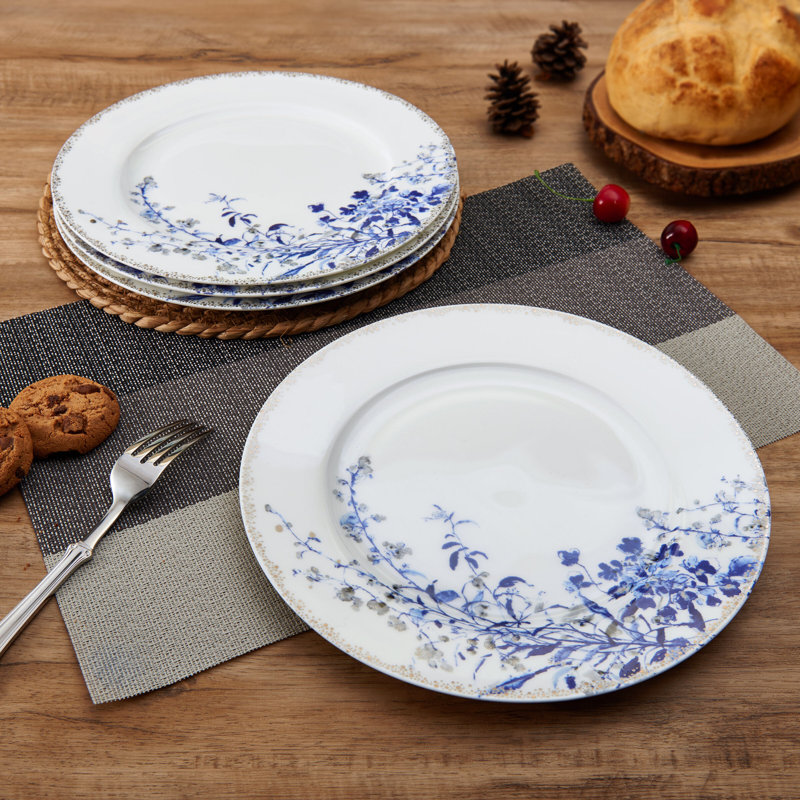 Kaia Platinum 11 in. Dinner Plates