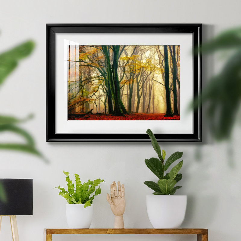 In Love with Fall - Photographie avec cadre, H 22,5 po x l 30,5 po x P 1,5 po, Cadre noir