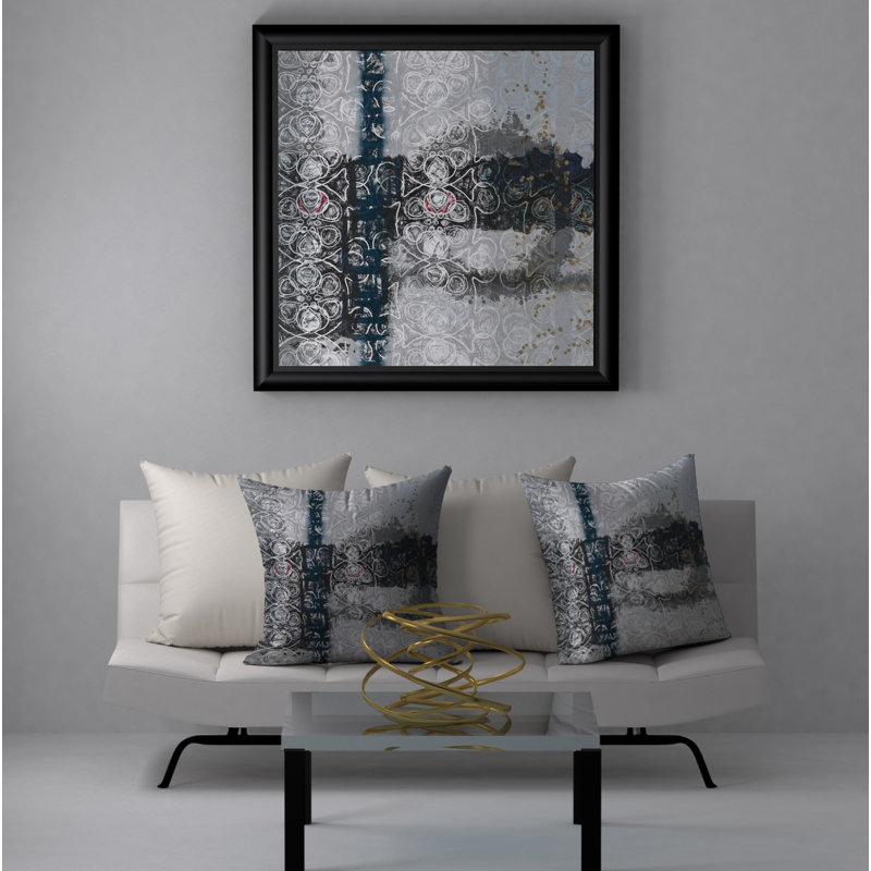 Housse de coussin décorative carrée épatante/insert, 20 po x 20 po