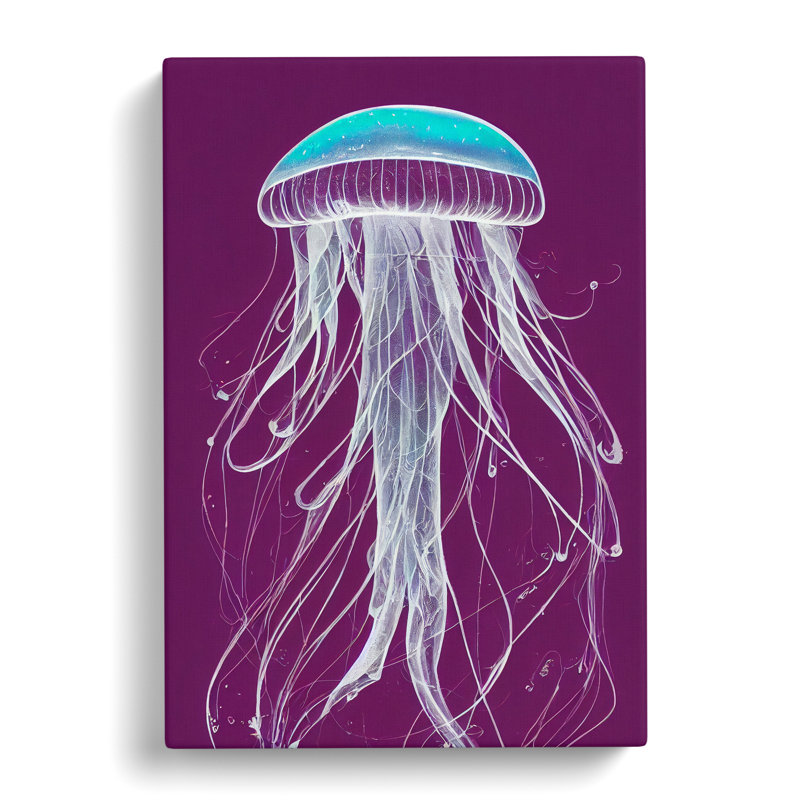 Altom Jellyfish Vol.6 - Wrapped Canvas, 50cm H x 35cm W x 3cm D
