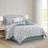 Adoria Luxury Floral Damask 7 Piece Comforter Set-102507203-118758897