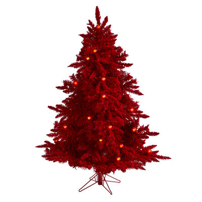 Lighted Artificial Christmas Tree