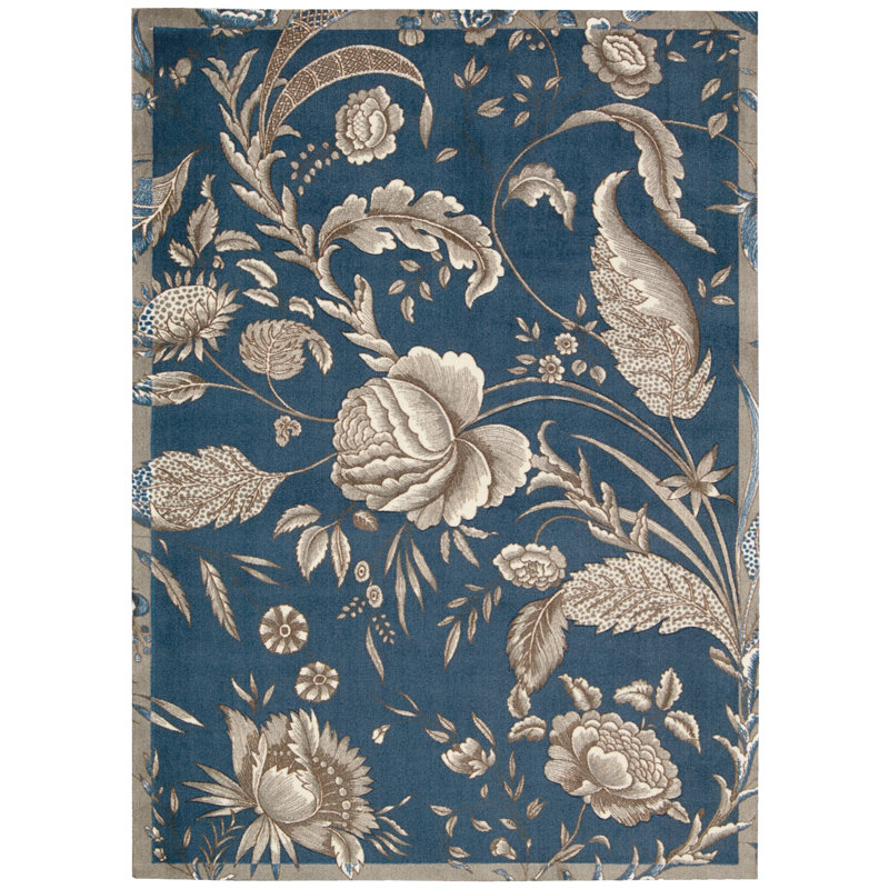 Toma Floral Indoor Rug, Rectangle 4' x 6'