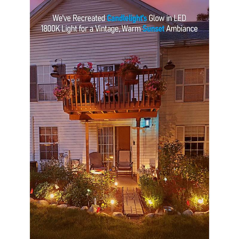 5CCT LED Pathway Landscape Lights, 12-24V AC/DC, IP65 Waterproof, Oil Rubbed Bronze