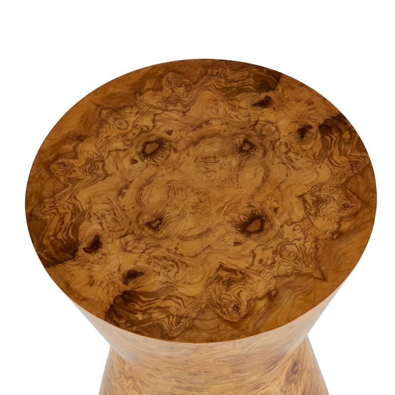 Costello Accent Table, Blonde Burl