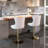 Swivel Upholstered Velvet Adjustable Height Counter Stool