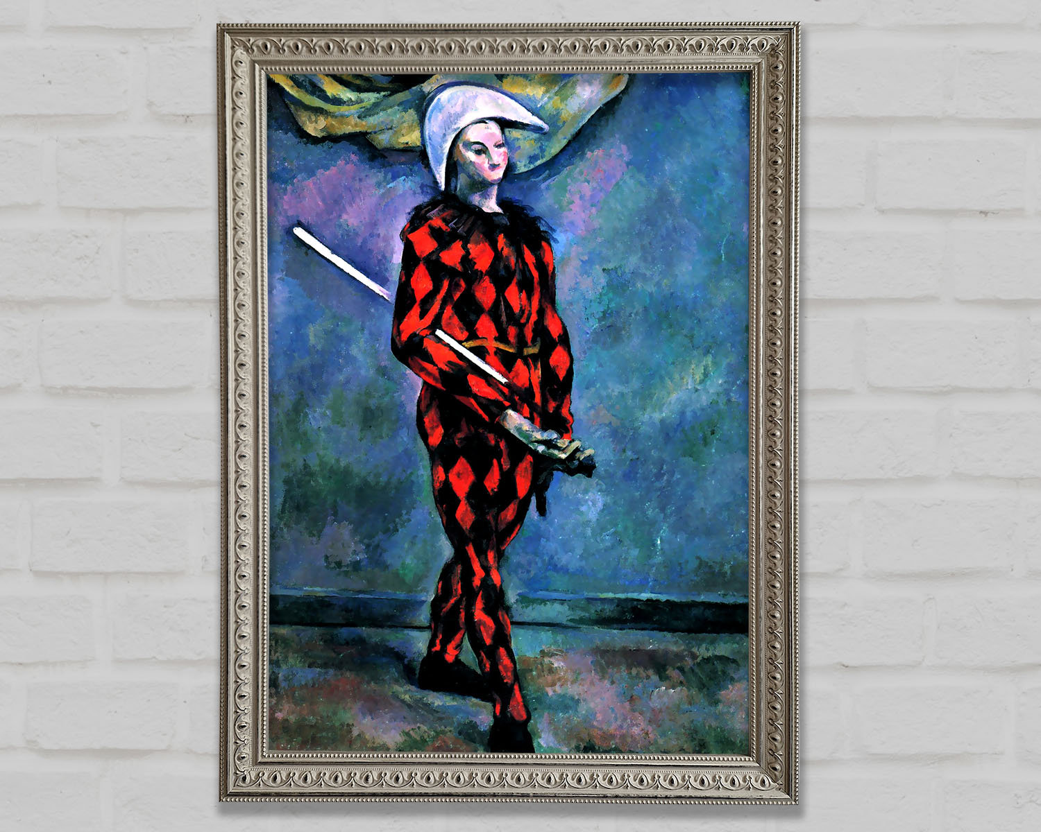 Lark Manor Cezanne Harlequin Framed Print | Wayfair.co.uk
