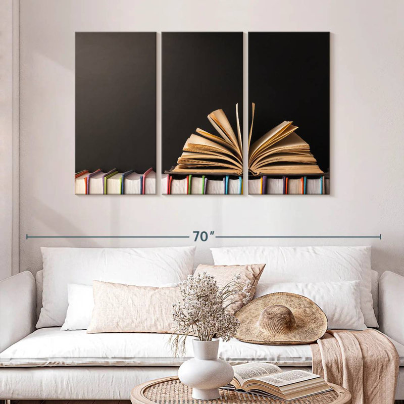 Livre sur les livres Kerner, H 36 po x l 57 po