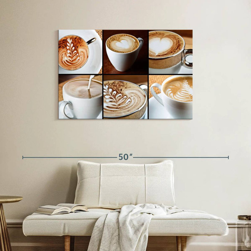 Yarlin Coffee Artistry, 26" H x 39" W