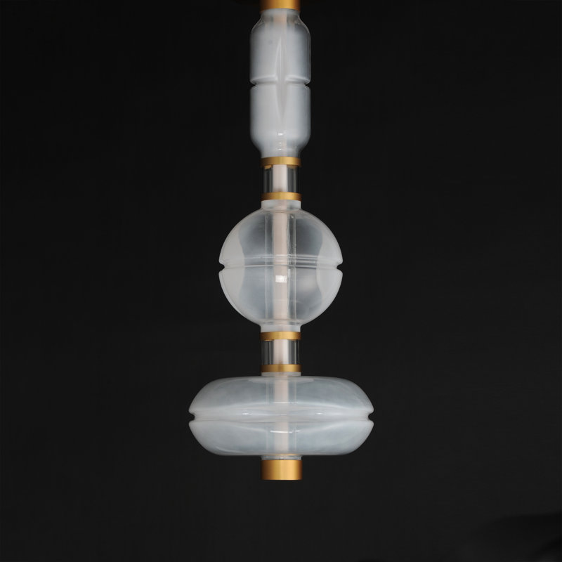 Gusto 1 - Light LED Pendant, Fog, Gold