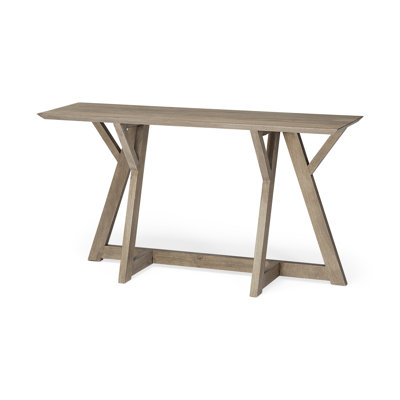 Persimmon Solid Wood Console Table