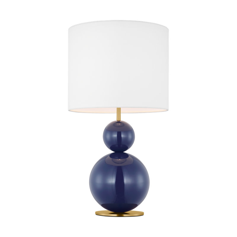 Suki Table Lamp, Navy