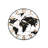 Large Metal Wall Clock