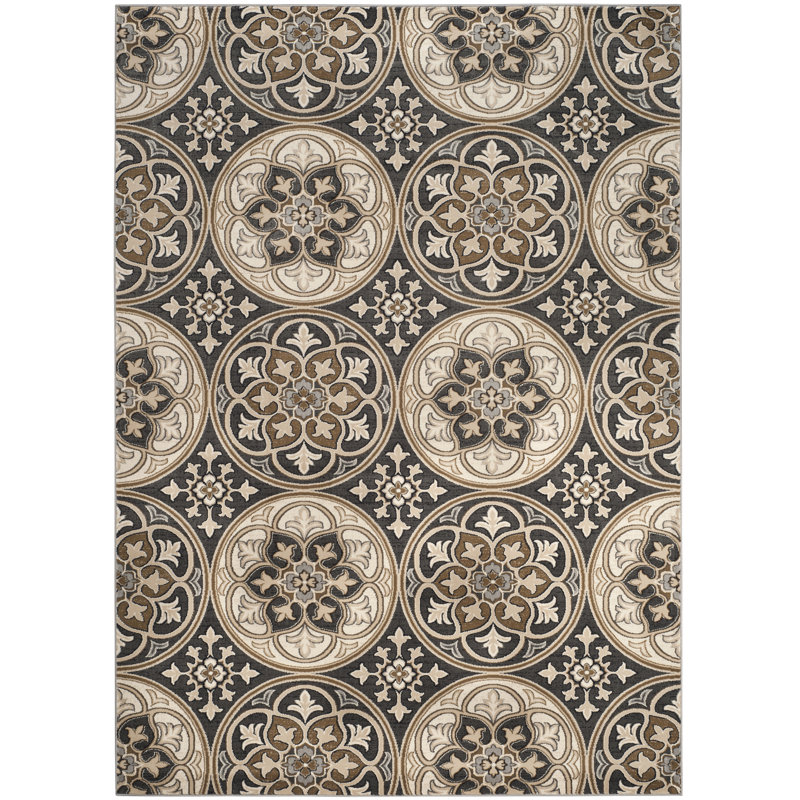Klose Performance Geometric Rug, Rectangle 6' x 9'
