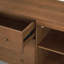 Buffet 2 portes 3 tiroirs en bois moyen avec laiton vieilli foncé-114198346