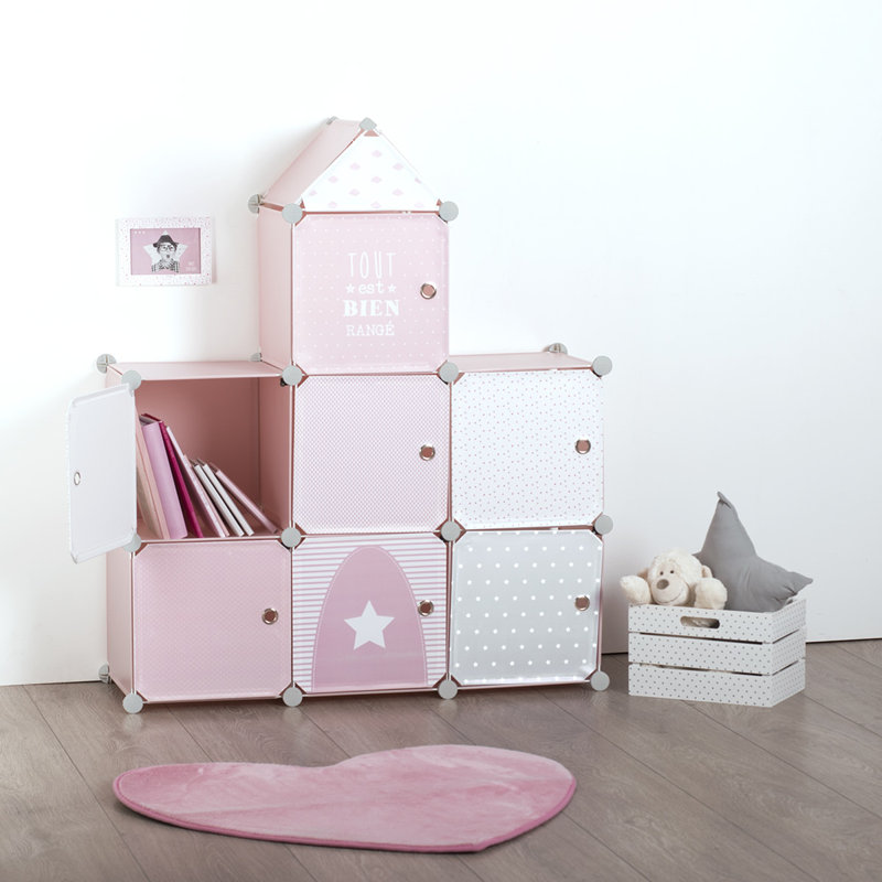 Allin 109cm H X 95.5cm W Plastic / Acrylic Buildings & Architecture Kids Cube