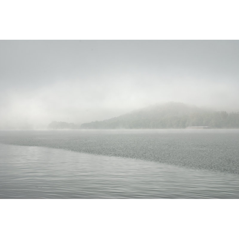 Foggy Lake 2 - Wrapped Canvas Print, 30cm H x 46cm W x 3.8cm D