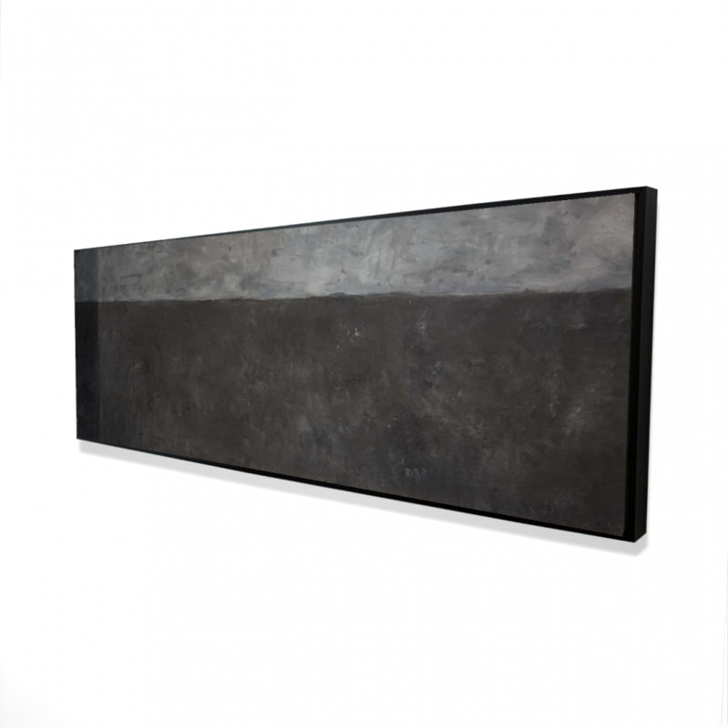 Nuances de gris, reproduction sur toile, H 60 po x l 20 po