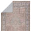 Tapis oriental rose tissé à la machine en polyester tissé à la machine Elodie-1771755156