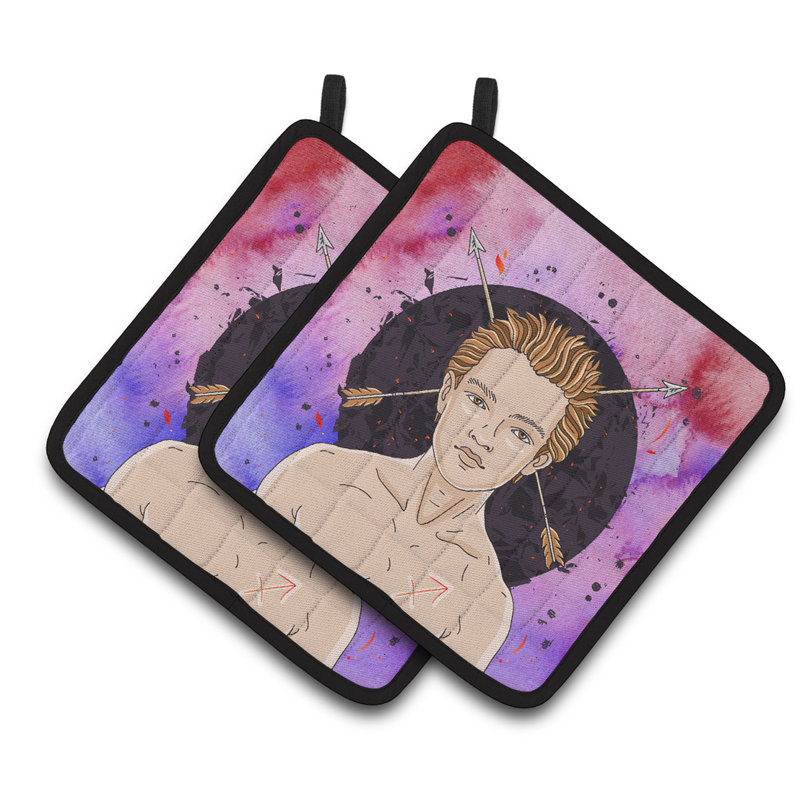 Caroline's Treasures Polyester Potholder Set