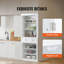 72" Kitchen Pantry Storage Cabinet