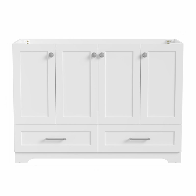 Meuble-lavabo simple 48 po Modern White