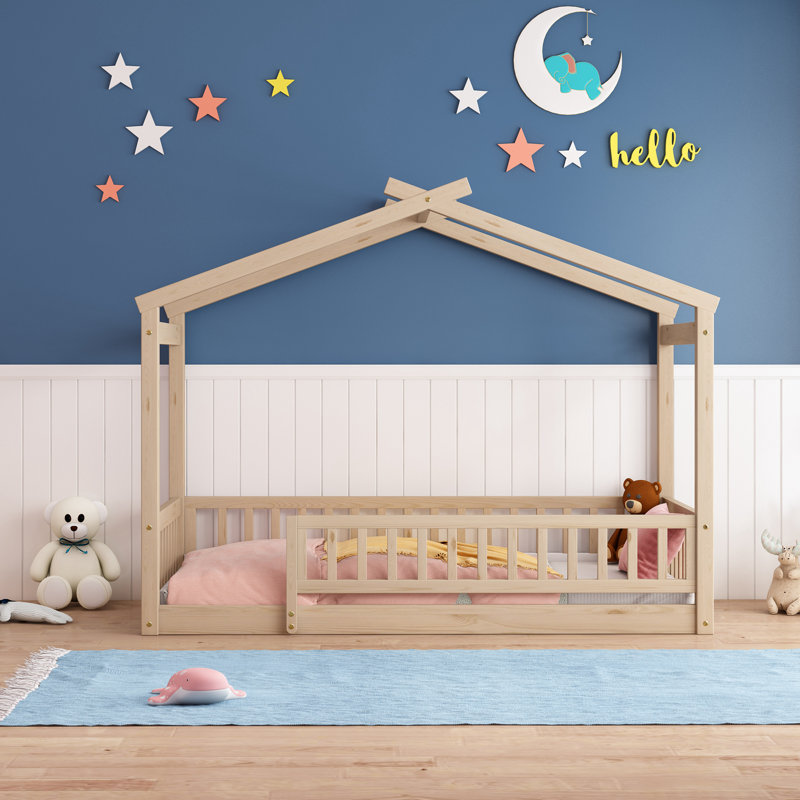 Shelocta Kids Platform, Twin, Natural
