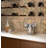 12" x 12" Metal Random Mosaic Wall & Floor Tile